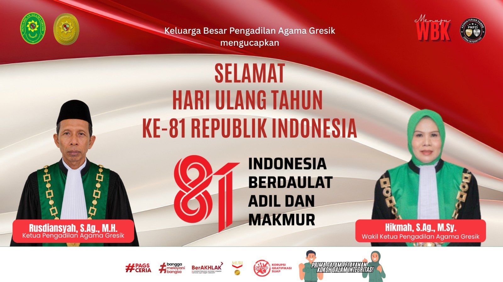 HUT RI Ke 81
